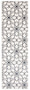 Terali Ivory Machine Washable Area Rug - 2'6" x 8'0"