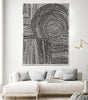 "Clustered Dots B" Giant Art 72x54 Wall Art