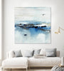 "Meeting Oceans" Giant Art 54x54 Wall Art