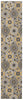 Bellezza Grey 2'2" x 22'0" Area Rug