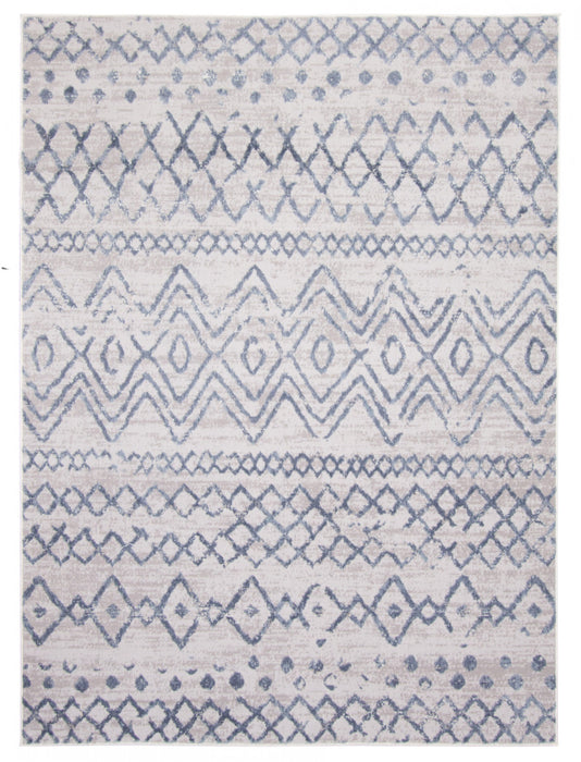 Dita Blue Area Rug - 6'7\" X 9'6\" 