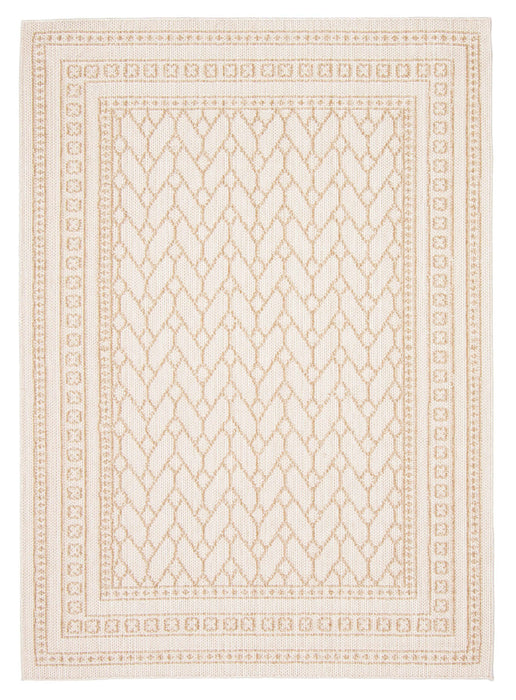 Thandazile Taupe Area Rug - 4'0\" x 6'0\"