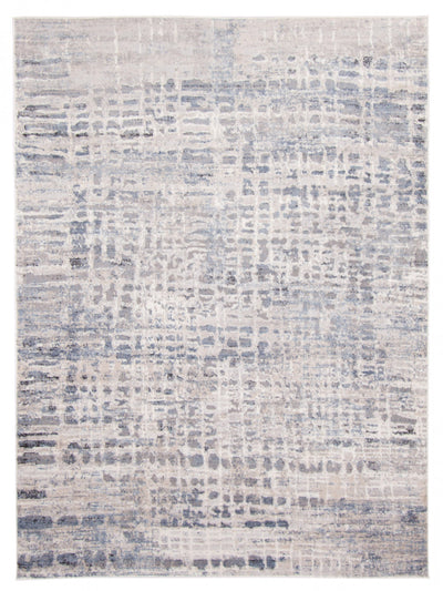 Trudel Light Blue Area Rug - 3'11" X 5'7" 