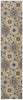 Bellezza Grey 2'2" x 24'0" Area Rug