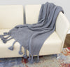 Amora Throw 50x60" Charcoal 