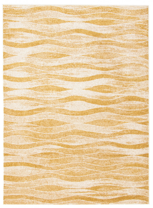 Arusha Ivory / Gold 5'3\" x 7'3\" Area Rug