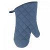 Quilted Oven Mitt Blue 7.5\" x 13\" - Set of 4