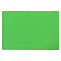 Vinyl Placemat Classic Lime Green - Set of 12