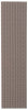 Bellezza Black 2'2" x 22'0" Area Rug