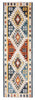 Mosaic Taupe/Copper Machine Washable Area Rug - 2'6" x 8'0"