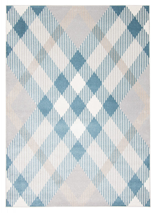 Kors Grey Machine Washable Area Rug - 3'0\" x 5'0\"