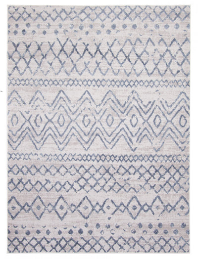Dita Blue Area Rug - 5'3" X 7'3" 