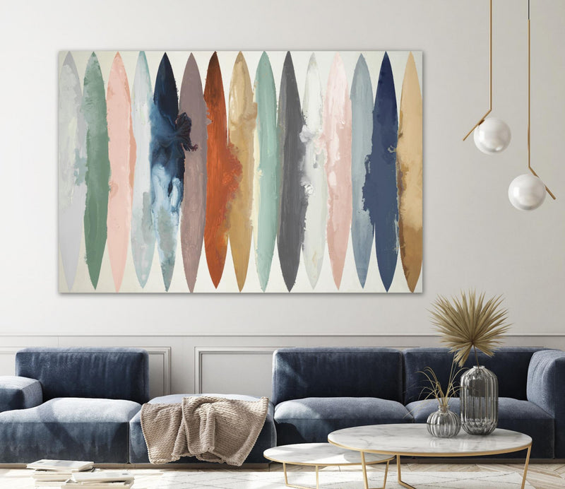 \"Even Flow V7\" Giant Art 84x54 Wall Art