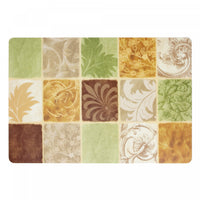 Eva Placemat Checkered Floral 12 x 18 - Set of 12