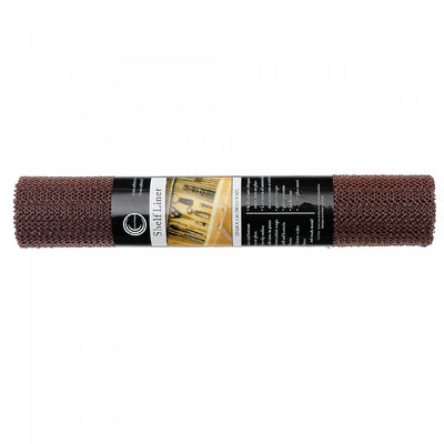 Anti Slip Pvc Mat Chocolate 12" x 60" - Set of 6 Kitchen Storage|Tapis antidérapant chocolat de 12 po x 60 po en PVC - ensemble de 6 articles de rangement pour la cuisine