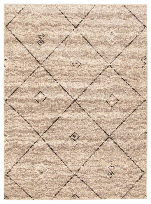 Grande Grey/Brown 3'11\" X 5'7\" Area Rug