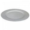 Charger Plate Braids Silver 13\" - Set of 6 Dinnerware