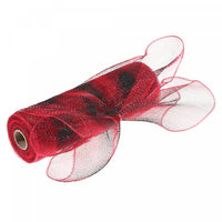 Mesh Ribbon Red Buffalo 10