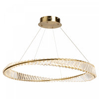 Stella 50 W LED Brushed Brass Pendant