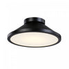 Lucida Black Integrated LED Flush Mount