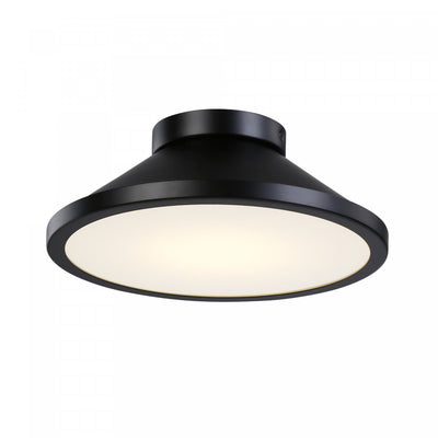 Lucida Black Integrated LED Flush Mount