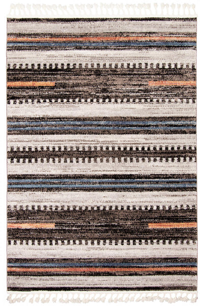 Vera Linear Multi-Colour Area Rug - 7'10" x 10'5"