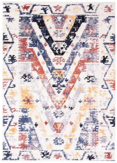 Paloma Quashqai White Area Rug - 8'0" x 10'0"
