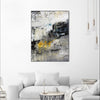 "The Hike" Canvas Framed Black 18x24 Wall Art