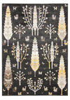 Pine Black Machine Washable Area Rug - 8'0\" x 10'0\"