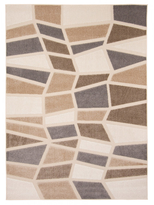 Celestina Ivory Area Rug - 6'7\" X 9'6\" 