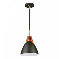 Tote 1-Light Black Pendant II 