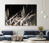 "Chiffon Light Sculpture" Giant Art 72x48 Wall Art