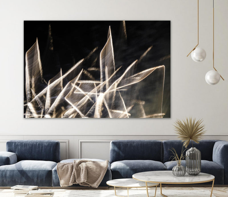 \"Chiffon Light Sculpture\" Giant Art 72x48 Wall Art