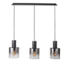 Henley 3-Light Satin Black Pendant