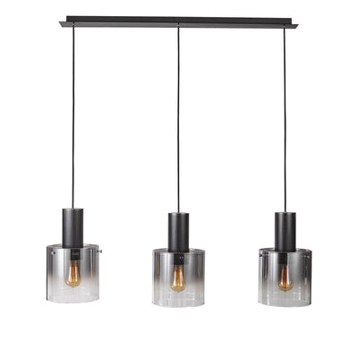 Henley 3-Light Satin Black Pendant
