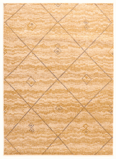 Grande Ivory/Gold 5'3" X 7'3" Area Rug