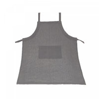 Polycotton Apron with Pocket Grey