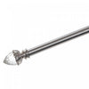25/28mm Drape Pole Set Acorn - Nickel|Ensemble de tringles à rideaux de 25 à 28 mm avec glands - couleur nickel