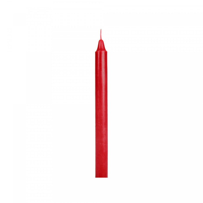 10\" Unscented Columns Burgundy 12/display - Set of 12 Candle