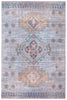 Kashkuli Blue Rug 5'3" X 8'0" Area Rug