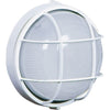 Marine 1-Light White Outdoor Wall Light IV 