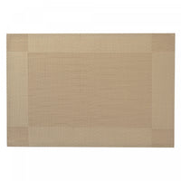 Vinyl Placemat Classic Natural - Set of 12