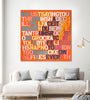 "Cray Cray" Giant Art 54x54 Wall Art