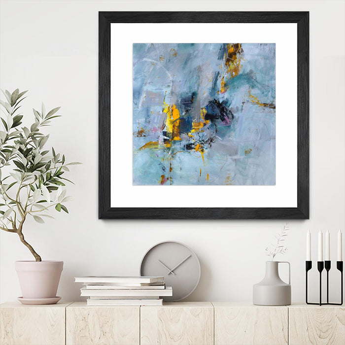 \"Prize Of The Day\" Matted and Framed Black 36x36 Wall Art