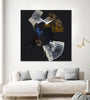 "Luxurious Candor" Giant Art 72x72 Wall Art