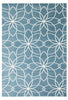 Terali Turquoise Machine Washable Area Rug - 6'0" x 9'0"