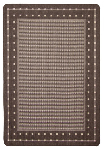 Clementine Chocolate Area Rug - 3'3" X 4'7" 