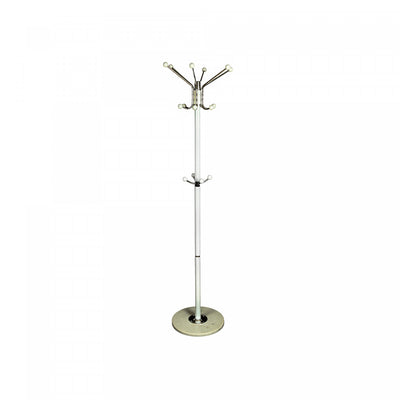 Bloom Coat Hanger White with Marble Base Coat Racks|Portemanteau Bloom blanc avec base en marbre