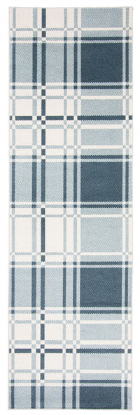 Roma Blue Machine Washable Area Rug - 2'6