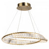 Stella 40 W LED Brushed Brass Pendant 